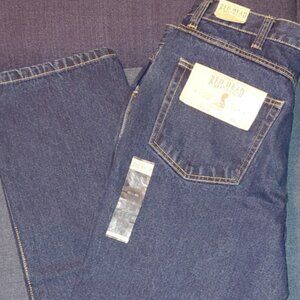 RedHead Men Relaxed Fit Denim Blue Jeans size 36X32